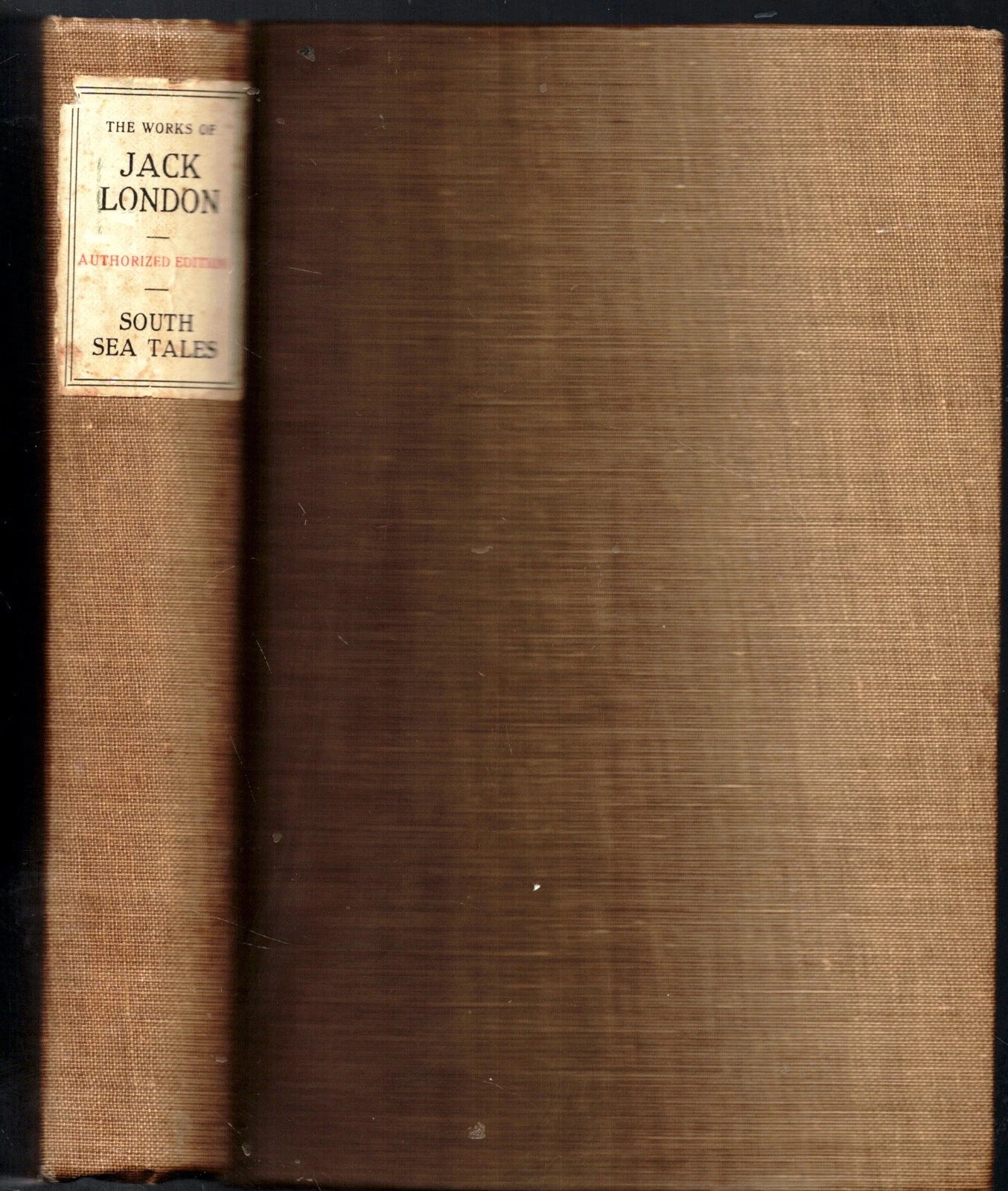 1911 Jack London South Sea Tales – Illustrated Authorized Edition, Review of Reviews Co.