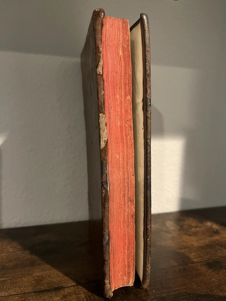 1783 Portraits des Rois de France, Tome IV – Antique French Leather Book, Kings of France