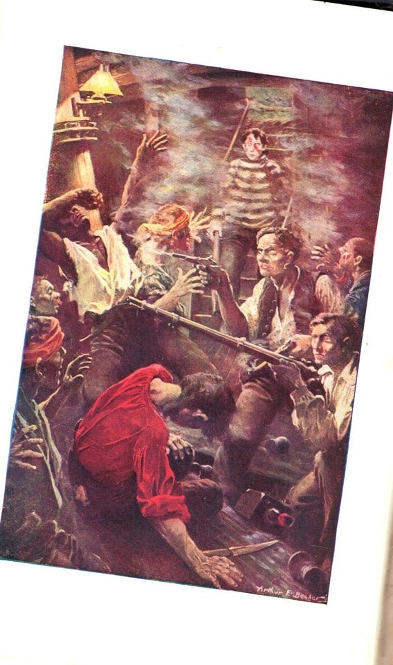 1904 Edgar Allan Poe Narrative of Arthur Gordon Pym Raven Edition Vol III Illustrated Antique Horror Book - Workshop & Study