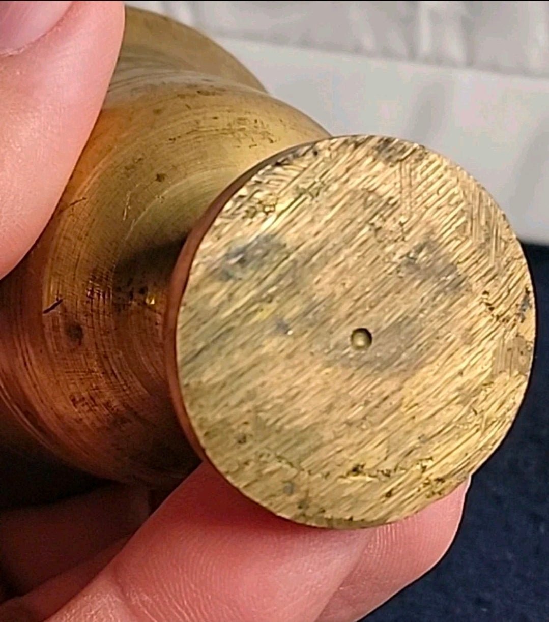 Antique Brass Apothecary Mortar & Pestle – 19th Century Pharmaceutical / Pharmacy Tool - Workshop & Study