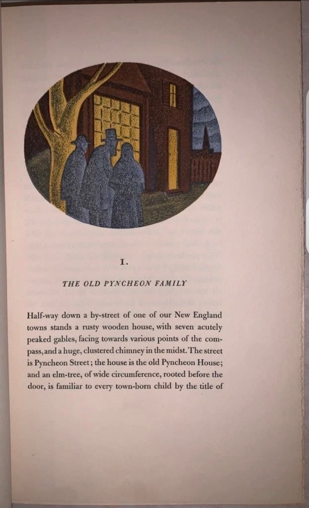 1935 Limited Editions Club Hawthorne House of the Seven Gables Signed Valenti Angelo 919 - Workshop & Study
