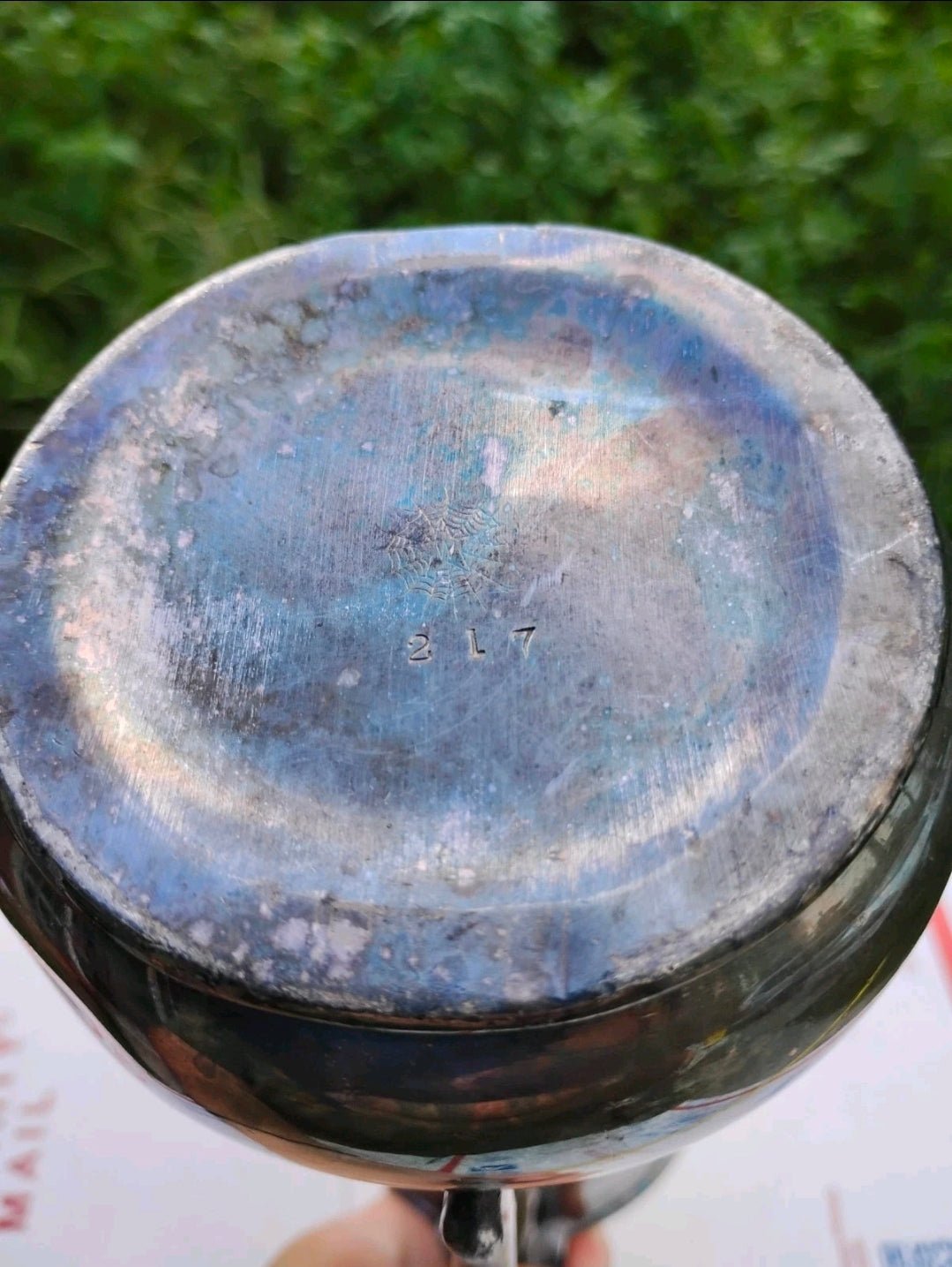 Antique E.G. Webster Silverplate Coffee Pot – Victorian 9" Tall W217 c. 1890 - Workshop & Study