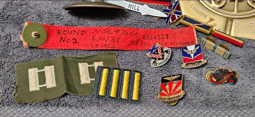 Cold War U.S. Army Officer Archive – Capt. Bobby E. Hill – Korea 1965–66 – 7th Missile Battalion Memorabilia Collection - Workshop & Study