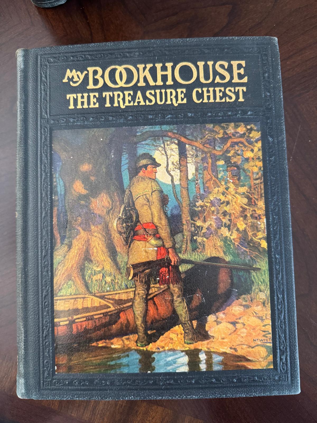 Antique My Bookhouse Set Vol. 2–6 (1920s) Olive Beaupré Miller – Illustrated Children’s Classics - Workshop & Study