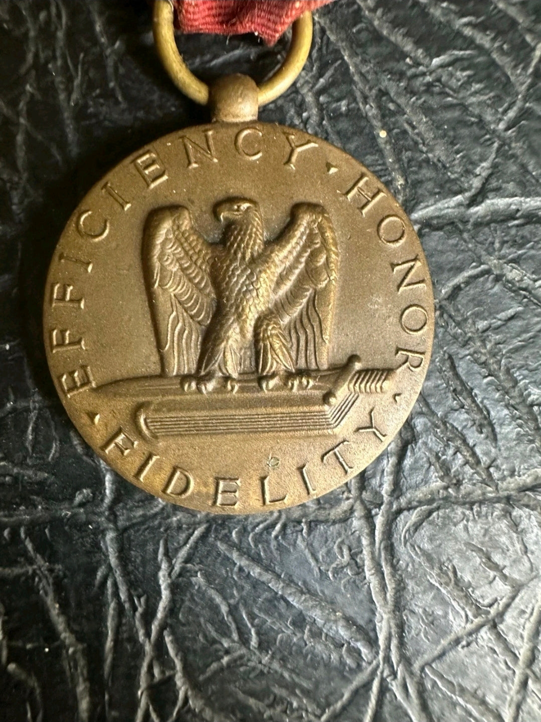 WWII U.S. Army Good Conduct Medal – Efficiency • Honor • Fidelity – Original WWII Era