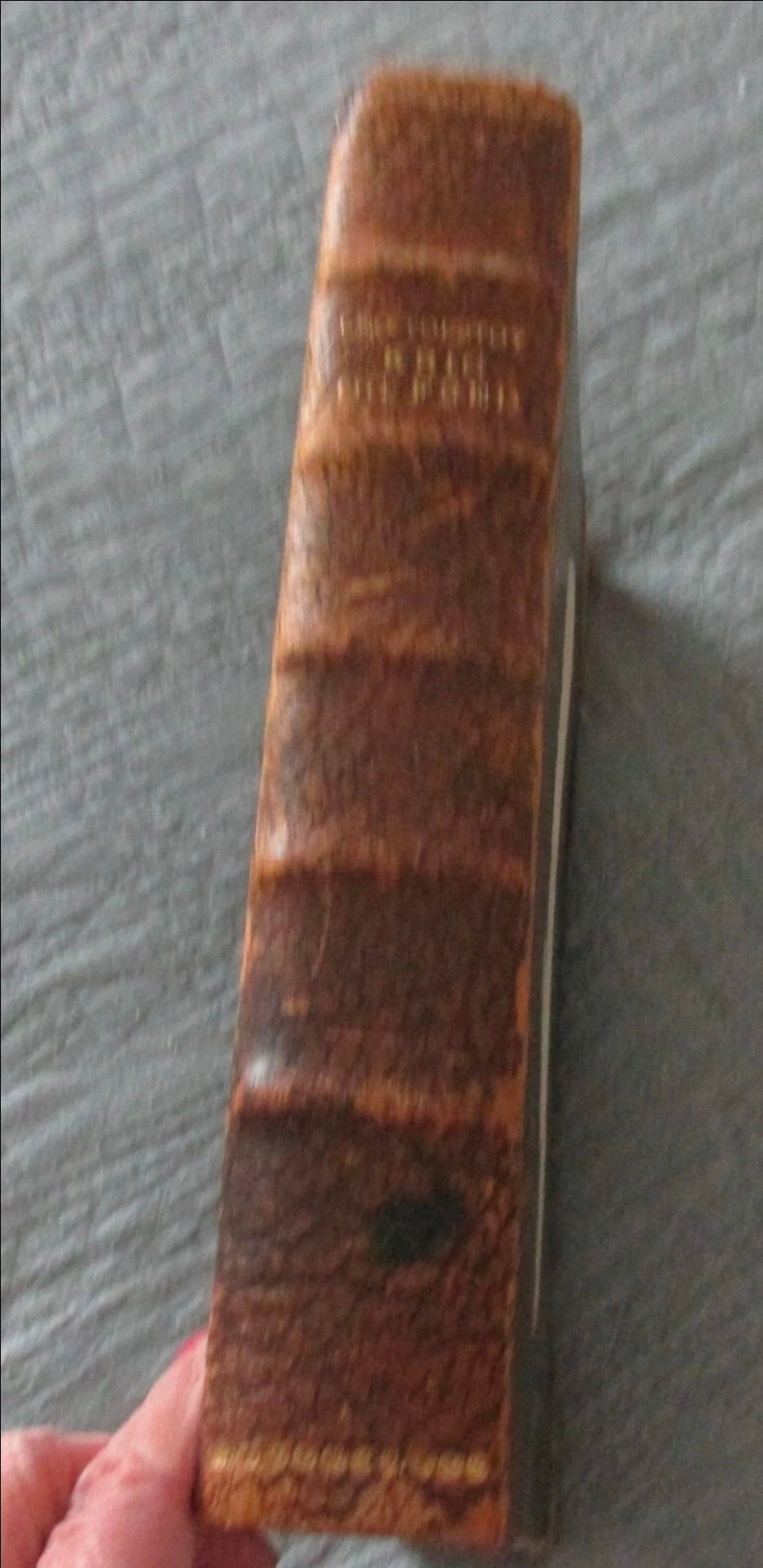 Antique Leo Tolstoy War and Peace Danish Krig og Fred Leather Bound 3 volume c1890