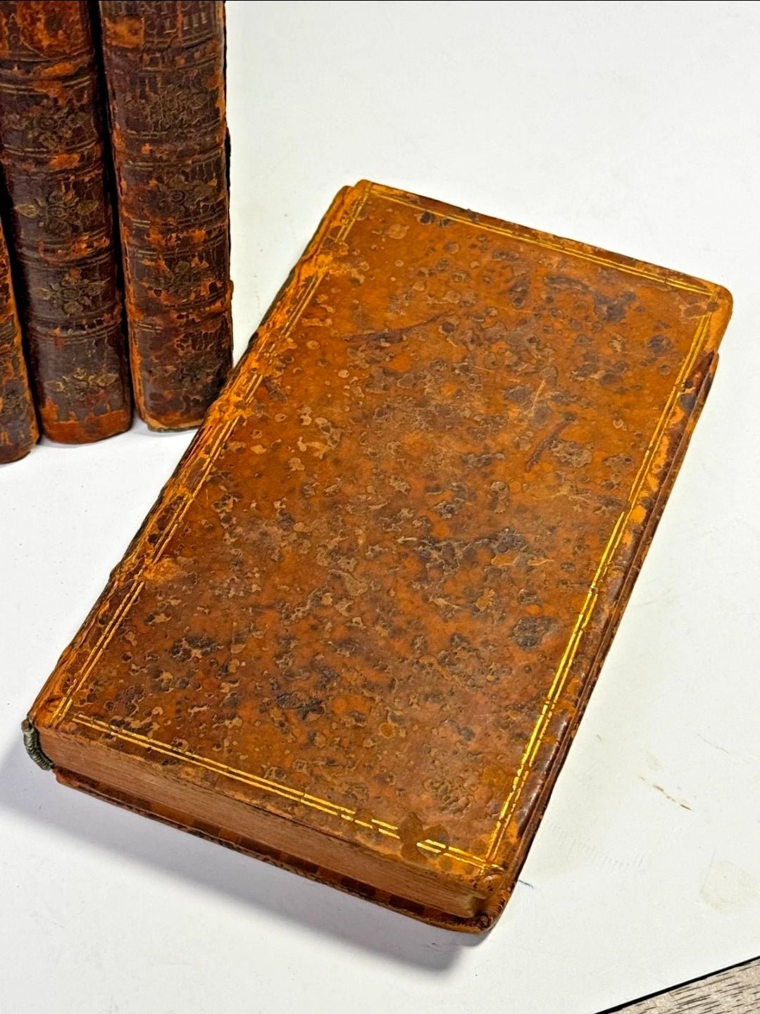 The Spectator – Eleventh Edition, 1733 Complete Eight-Volume Set Antique Collectible - Workshop & Study