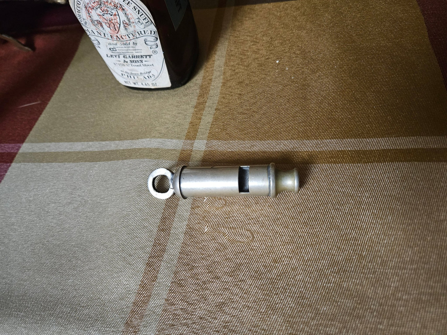 Antique J. Hudson & Co. Metropolitan Police Whistle – Late 19th / Early 20th Century, England - Workshop & Study
