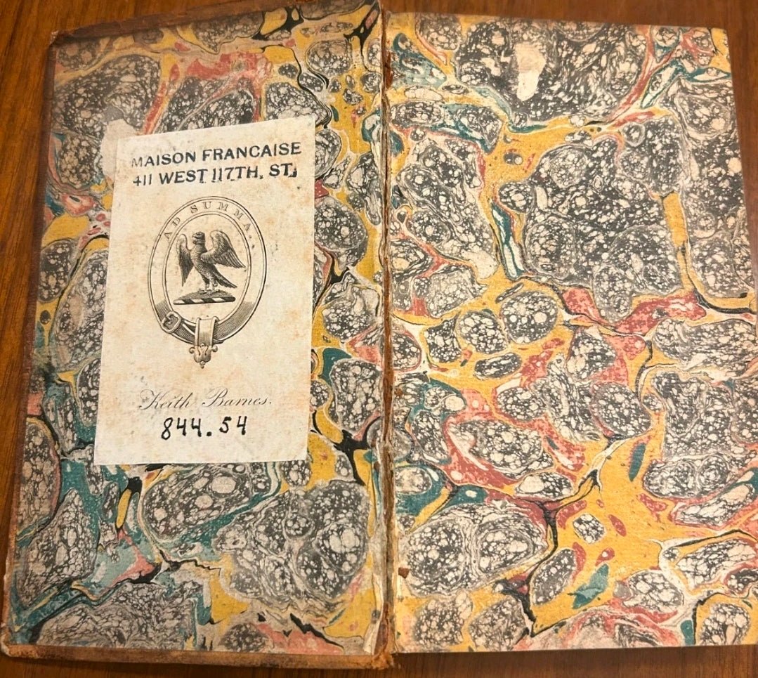 1785 Voltaire Oeuvres Completes Tome XI La Pucelle d'Orleans Antique French Book - Workshop & Study