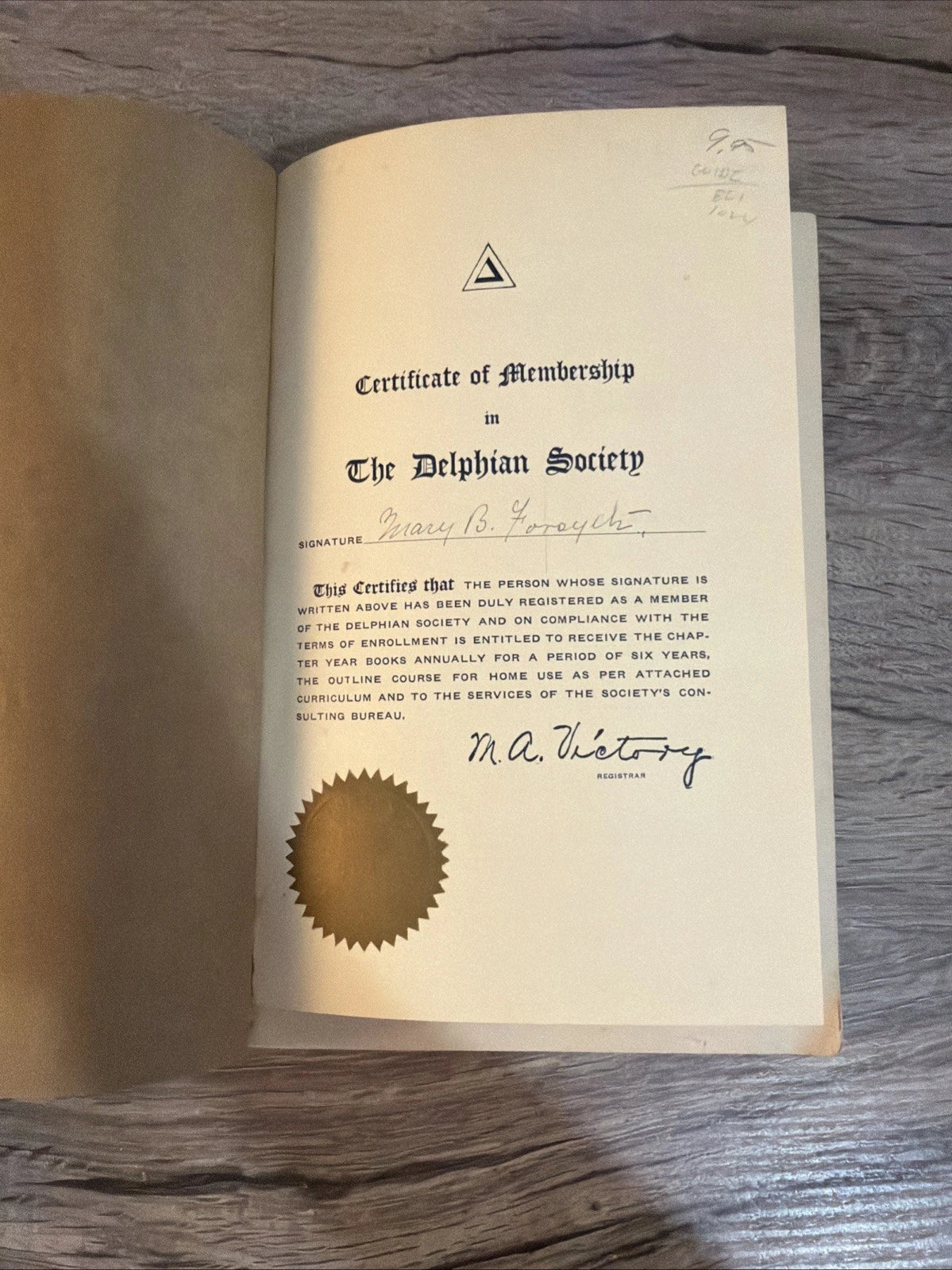 Antique Delphian Society Outlines for Home Use – Vintage Illustrated Educational Reference Books