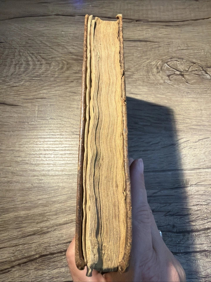 1832 Conversations for the Young by Richard Watson – Antique Christian Bible Study Book