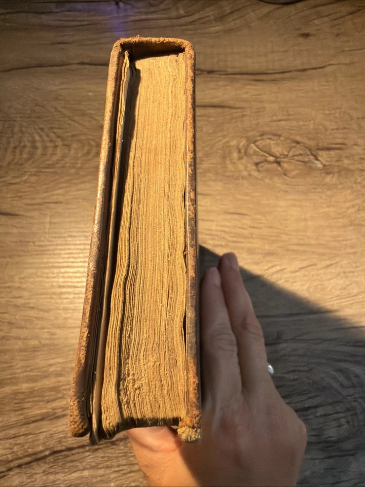 1832 Conversations for the Young by Richard Watson – Antique Christian Bible Study Book